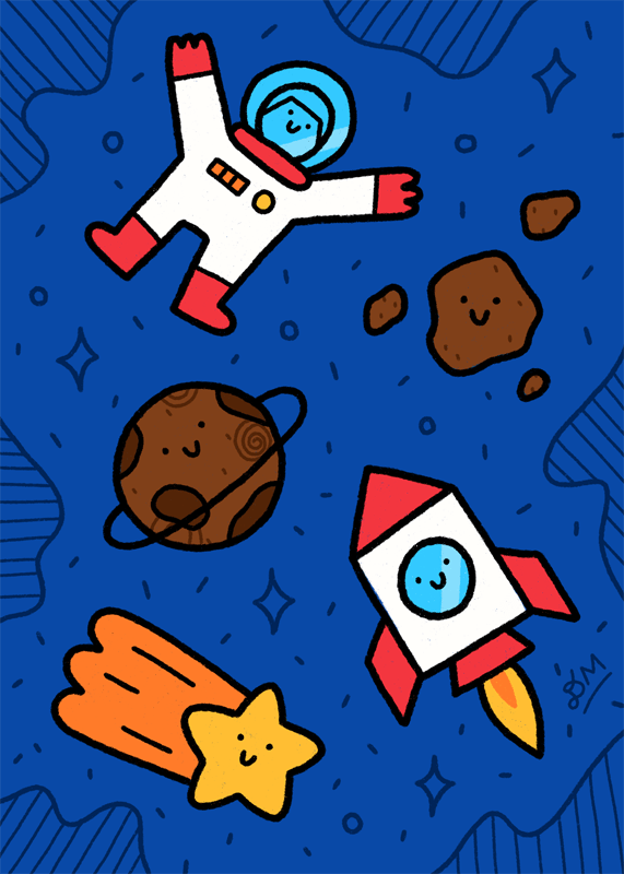 spacey stickers