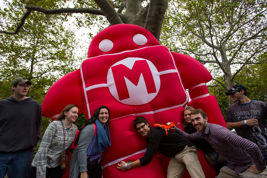 Day 1 of World Maker Faire at New York Hall of Science in Queens, New York. October 1, 2016. REUTERS/Andrew Kelly