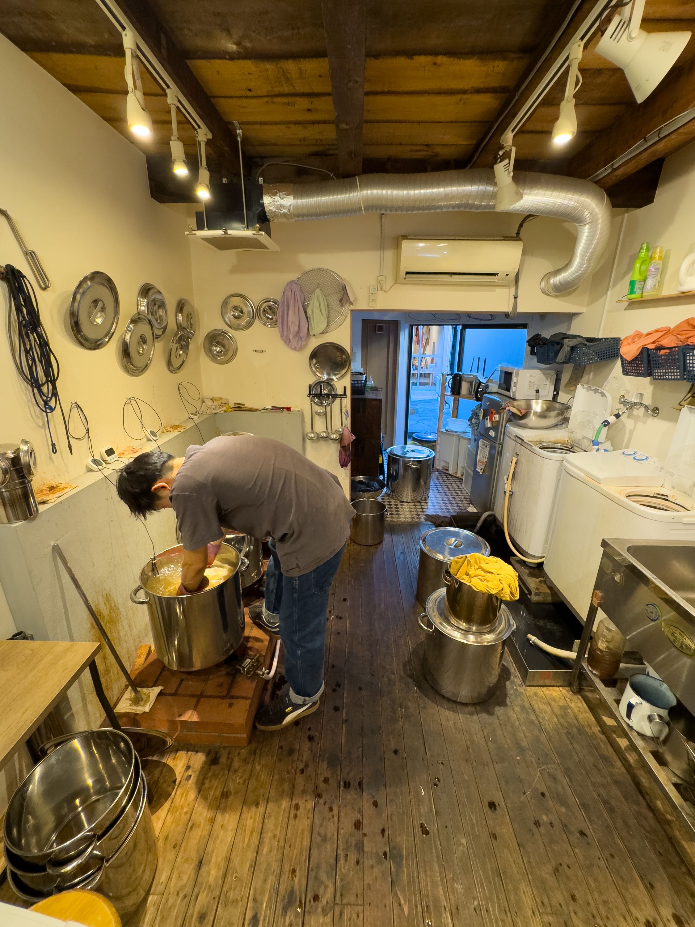 Hand Dyeing in Kyoto