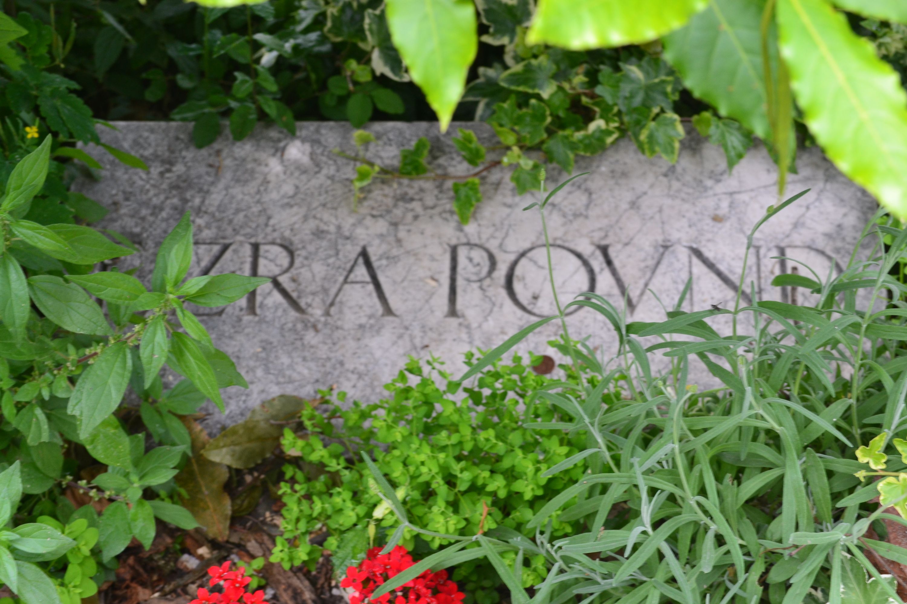 Ezra Pound, San Michele, Venice, June 2013