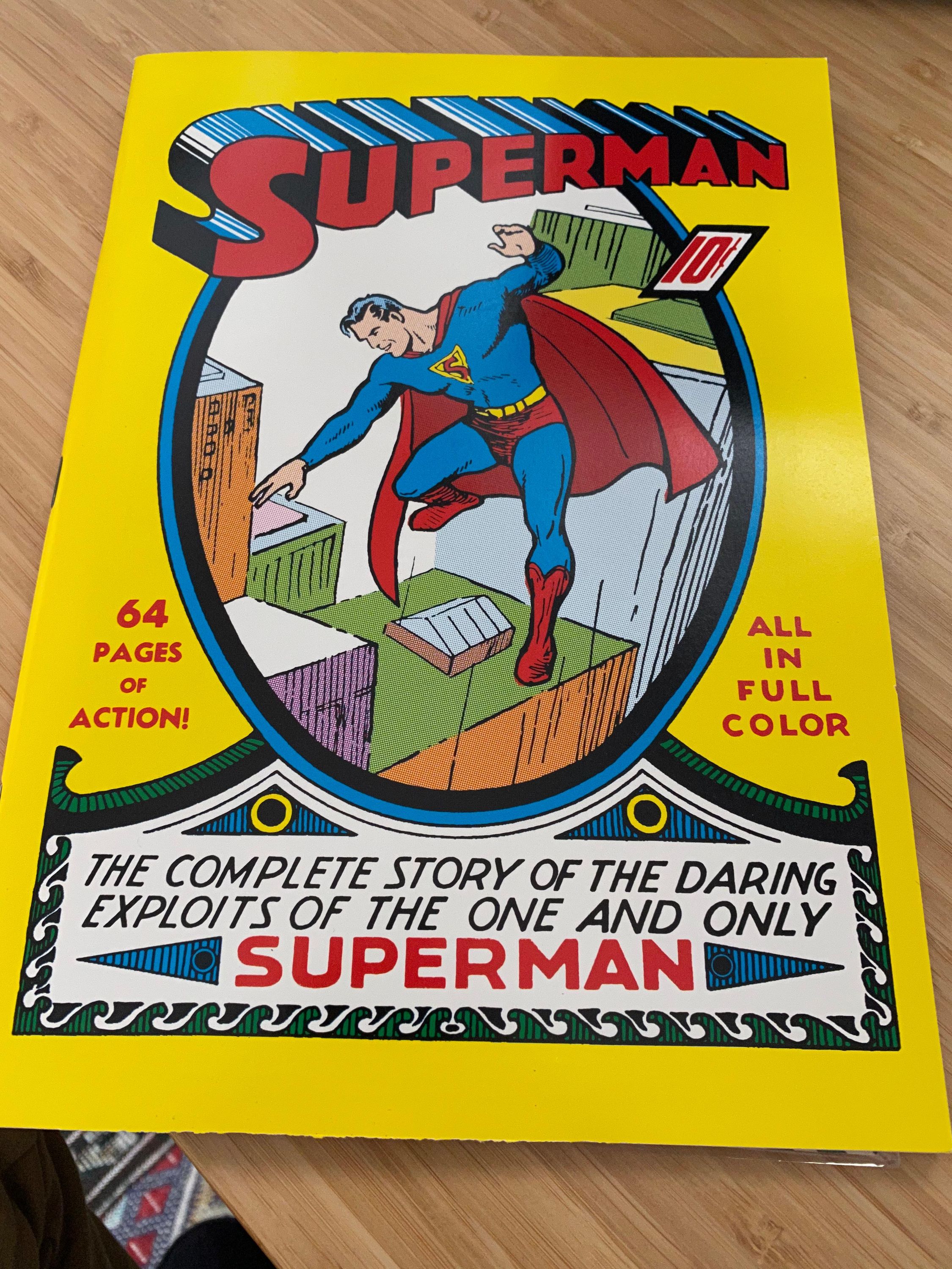 Superman by Joe Shuster