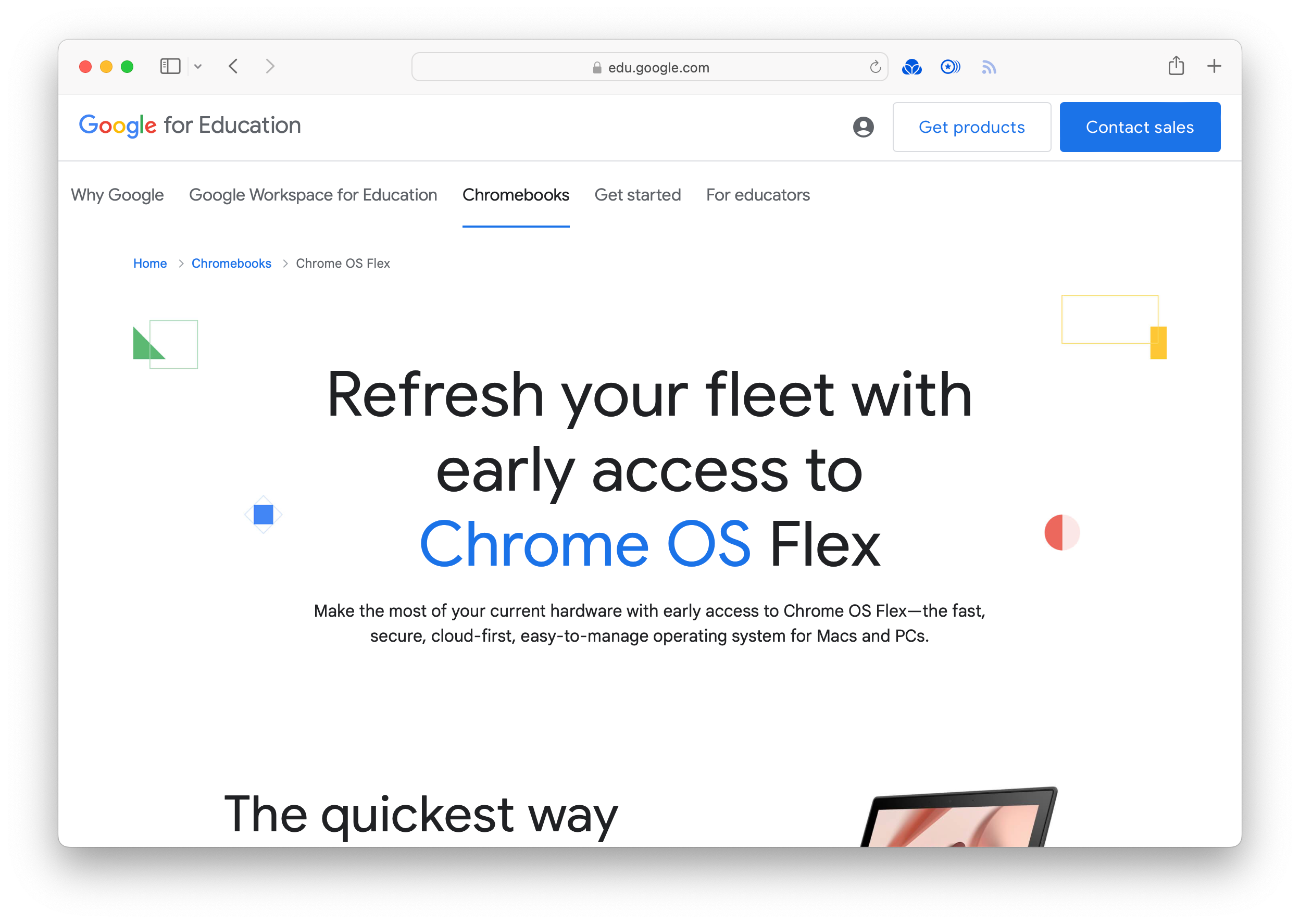 Chrome OS Flex