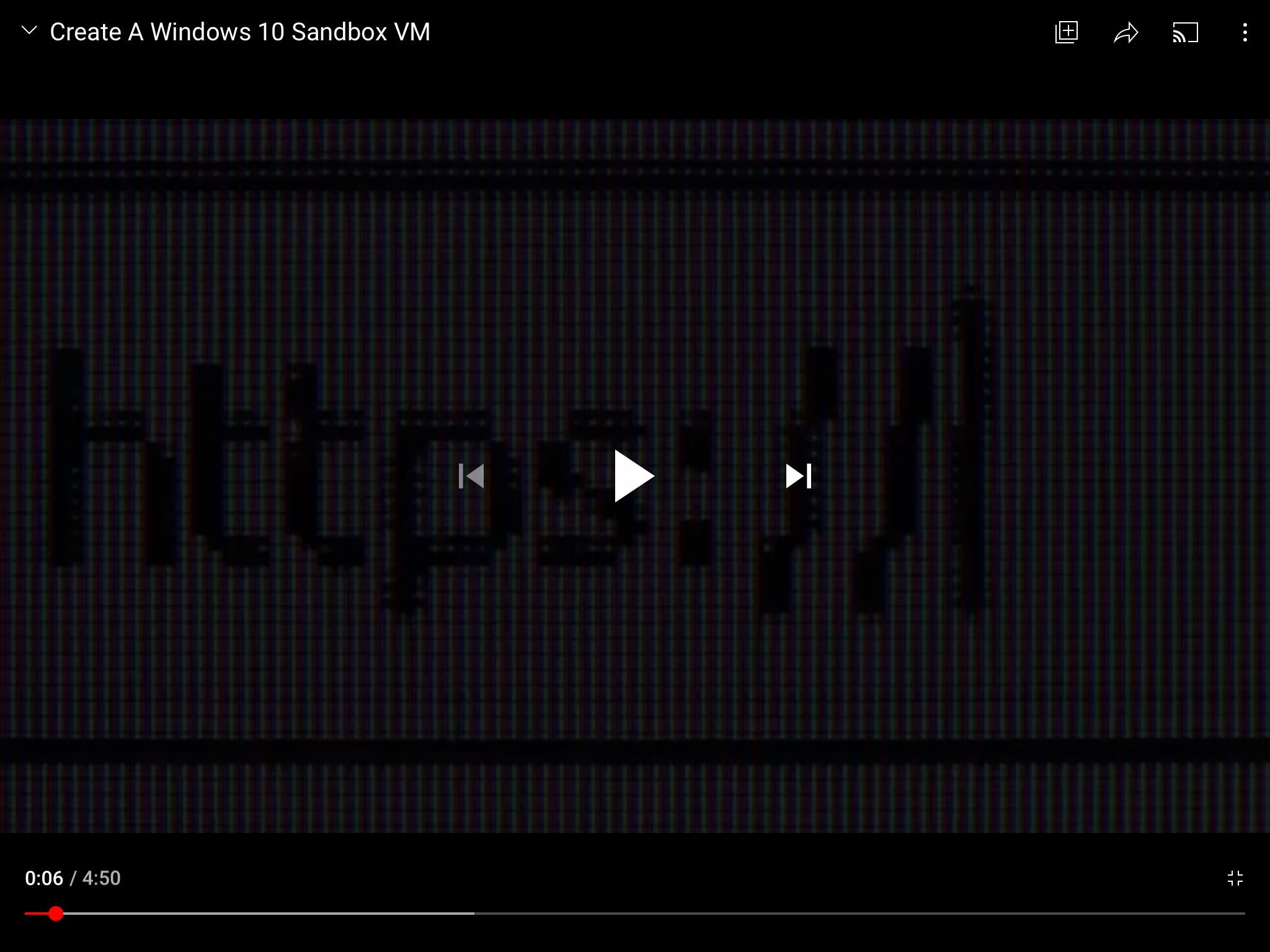 Creating a Sandbox VM on VMware Workstation 14 Video https://youtu.be/A3uBq4ksbqM