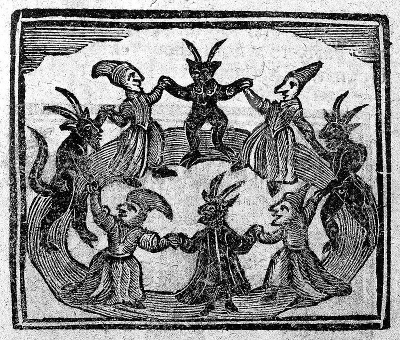 witches circle dance