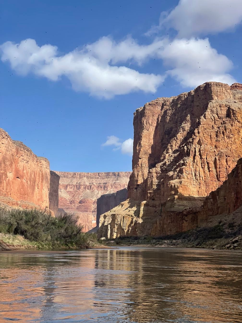 Light on the canyon walls