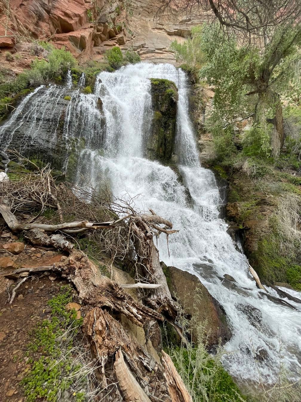 Thunder River waterfall