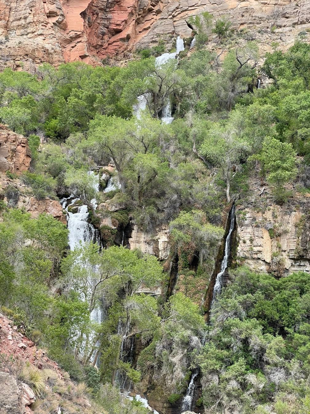 Thunder River cascading down