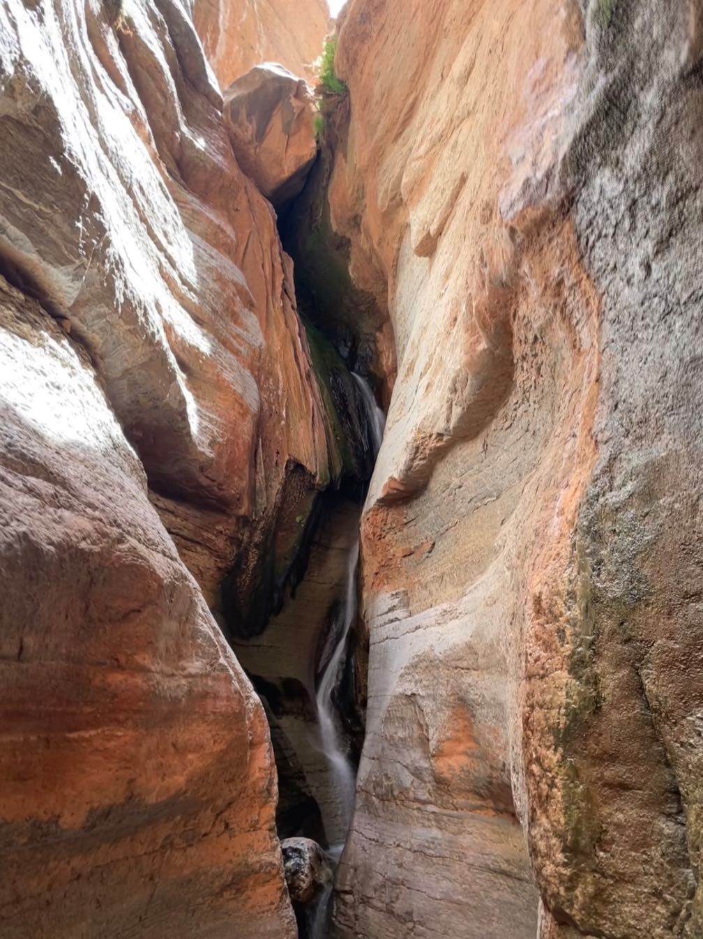 Waterfall in Saddle Canyon