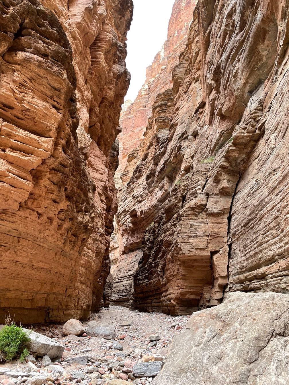 Slot canyon portion of Fern Glen