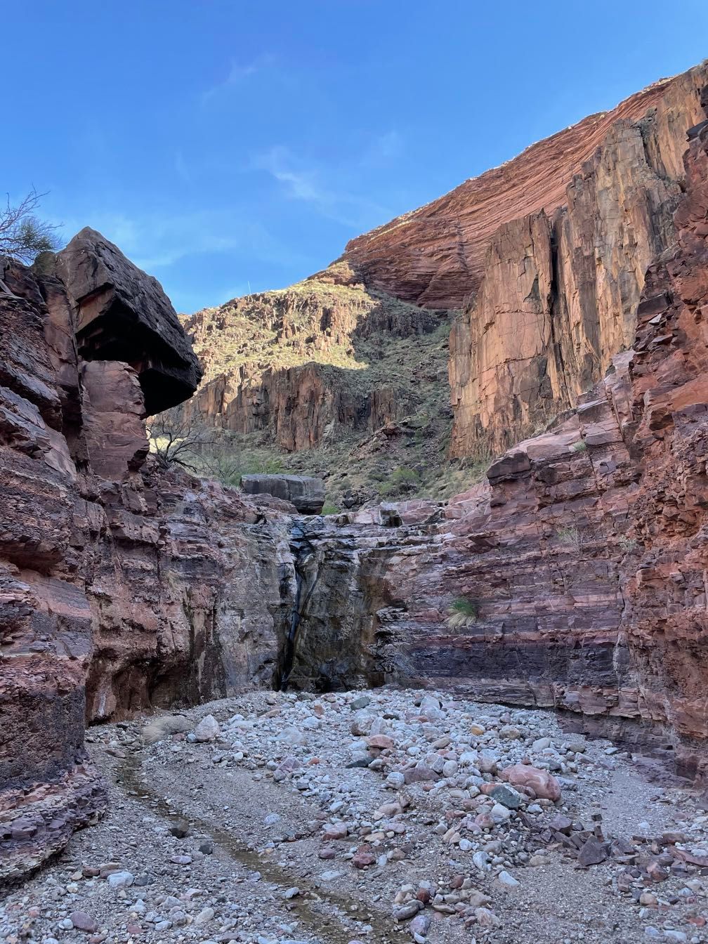 Waterfall in Bedrock Canyon