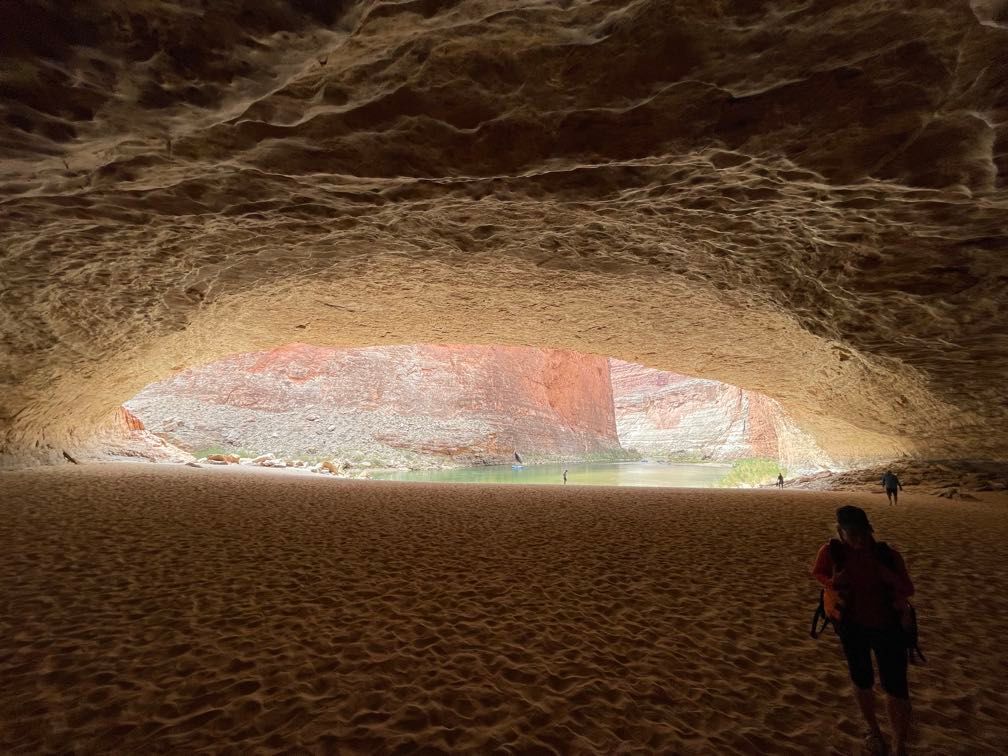 Inside Redwall Cavern