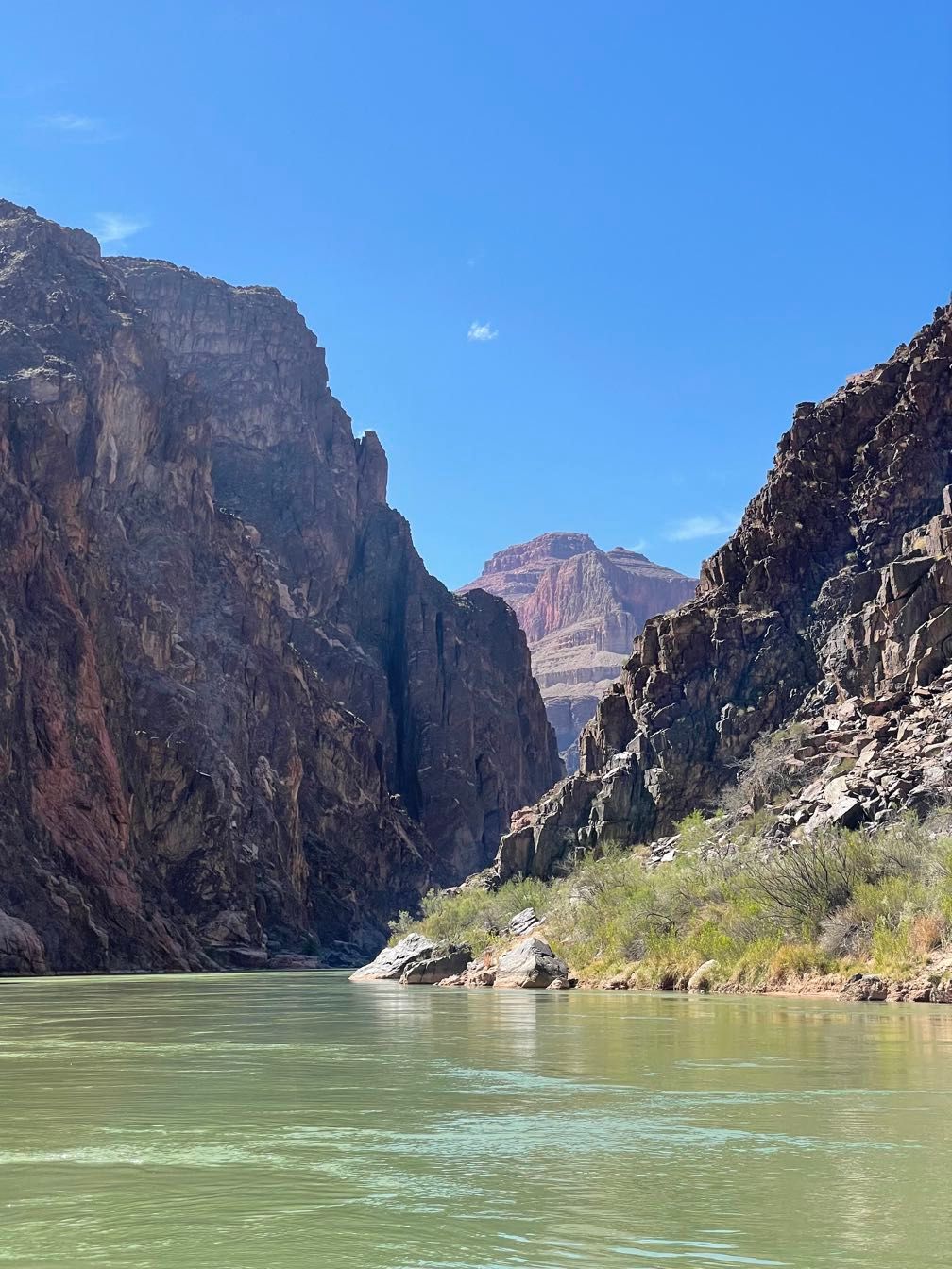 Downriver from Phantom Ranch