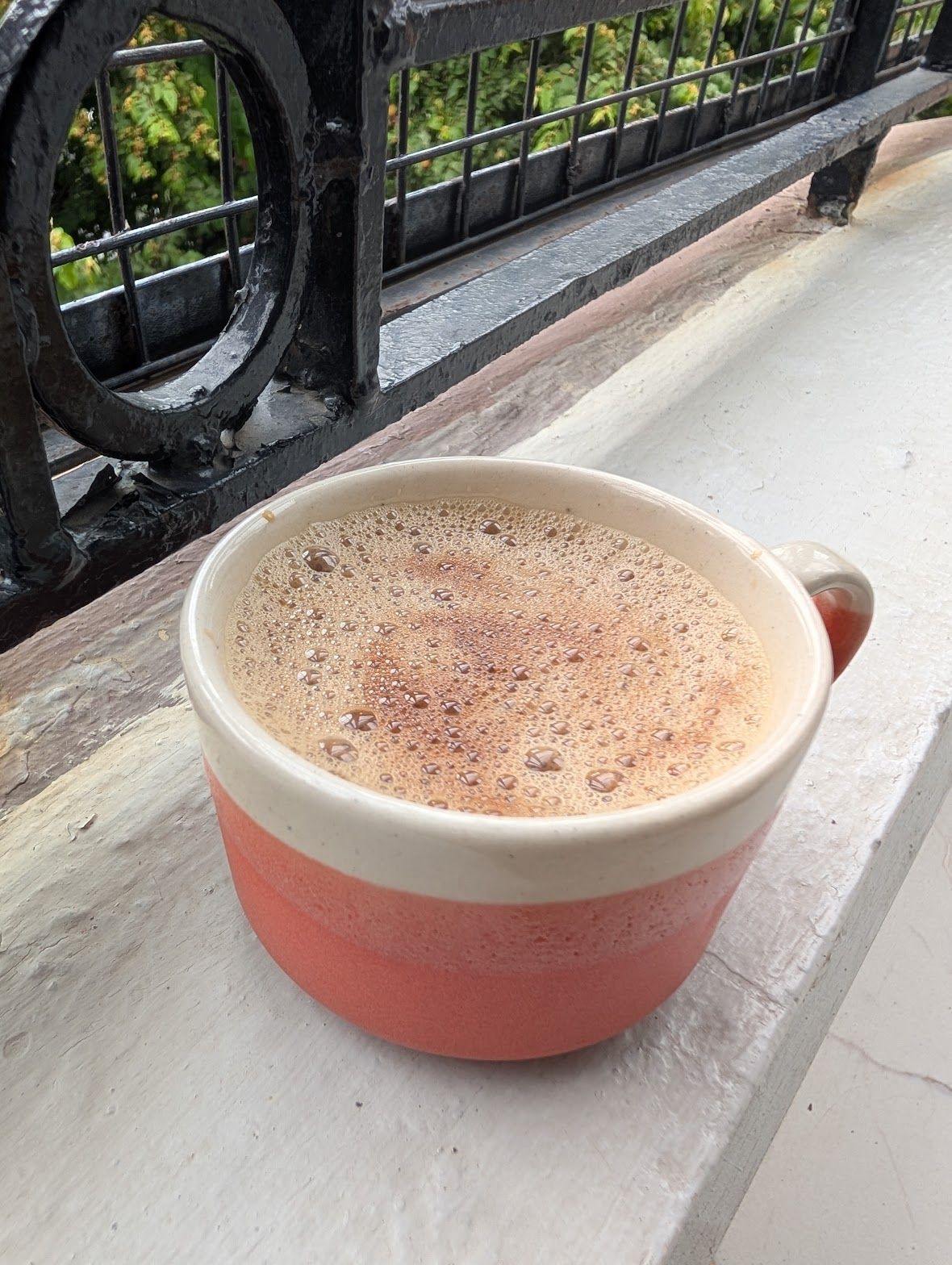 Nothing to beat a hot south indian filter coffee in the morning