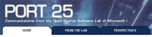 The Port25 header graphic