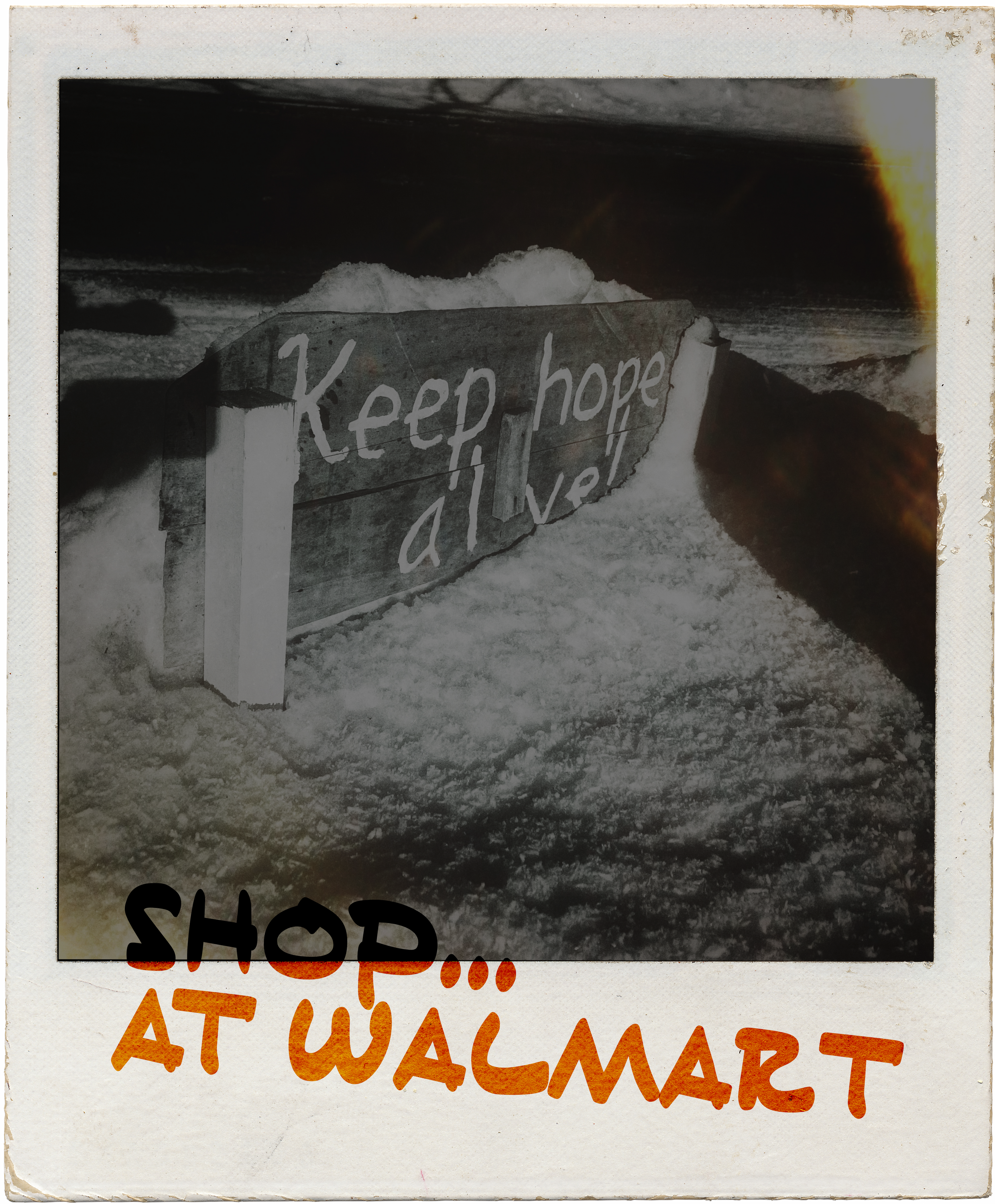 Shop until hope is dead. Then shop more.