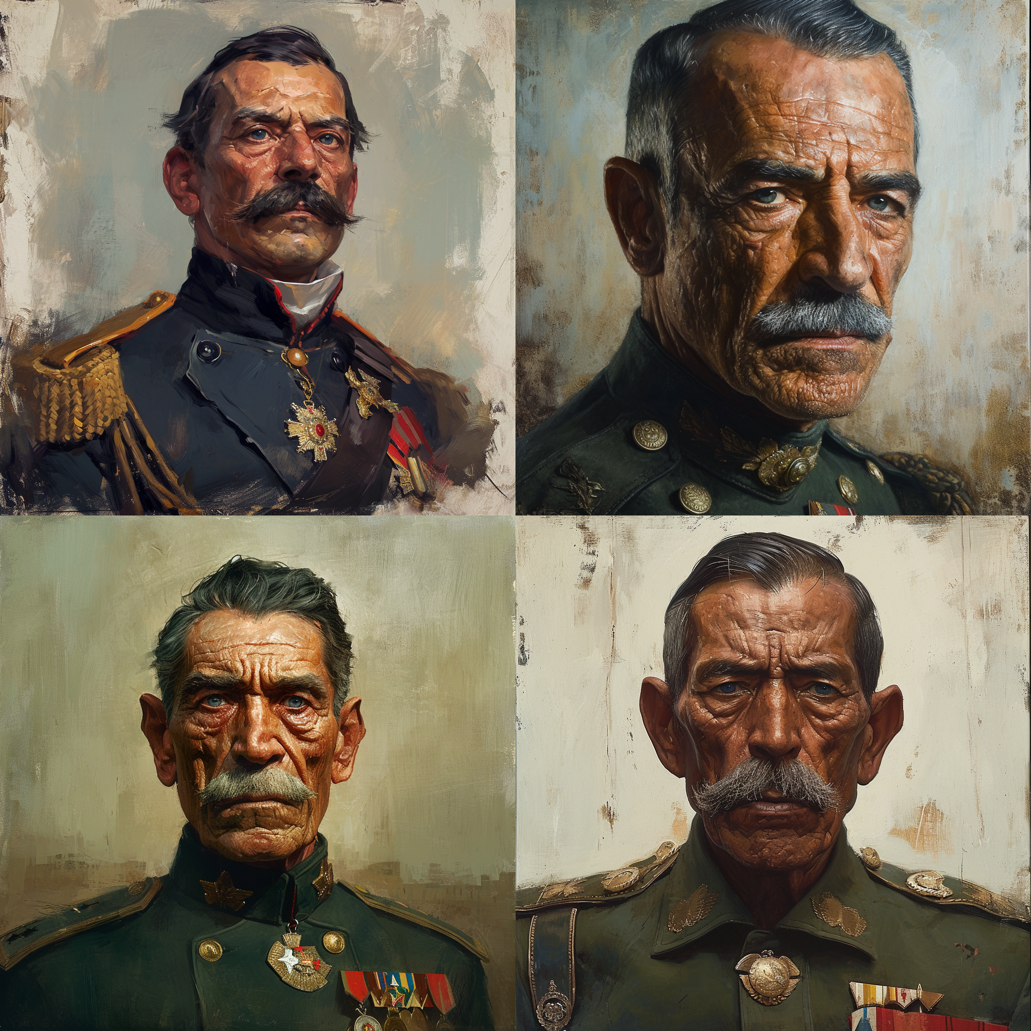 A reroll of Colonel Buendía’s portrait