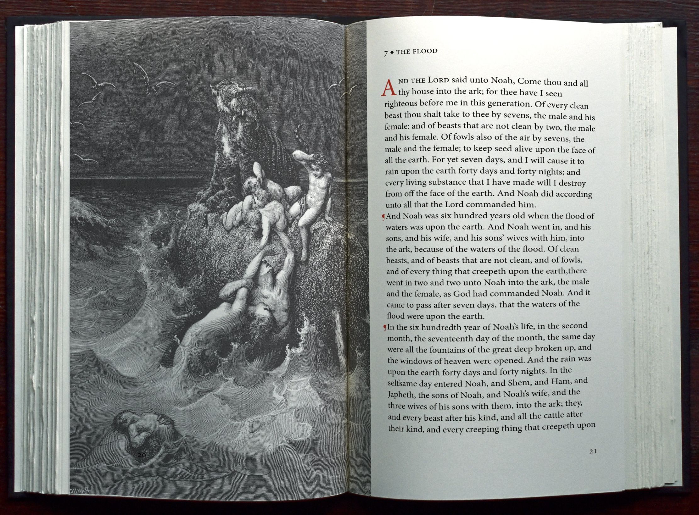the flood