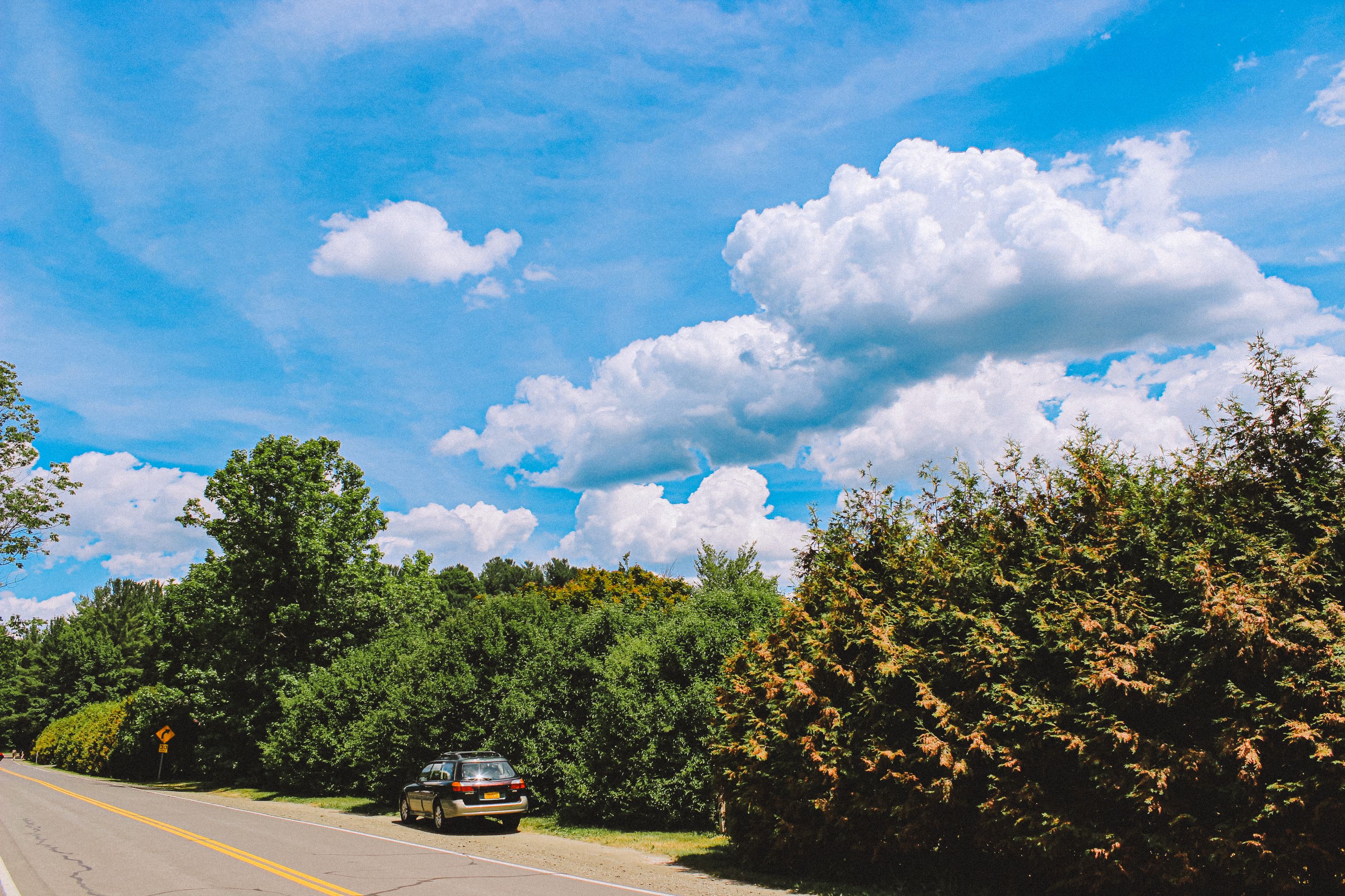 Car on Roadside