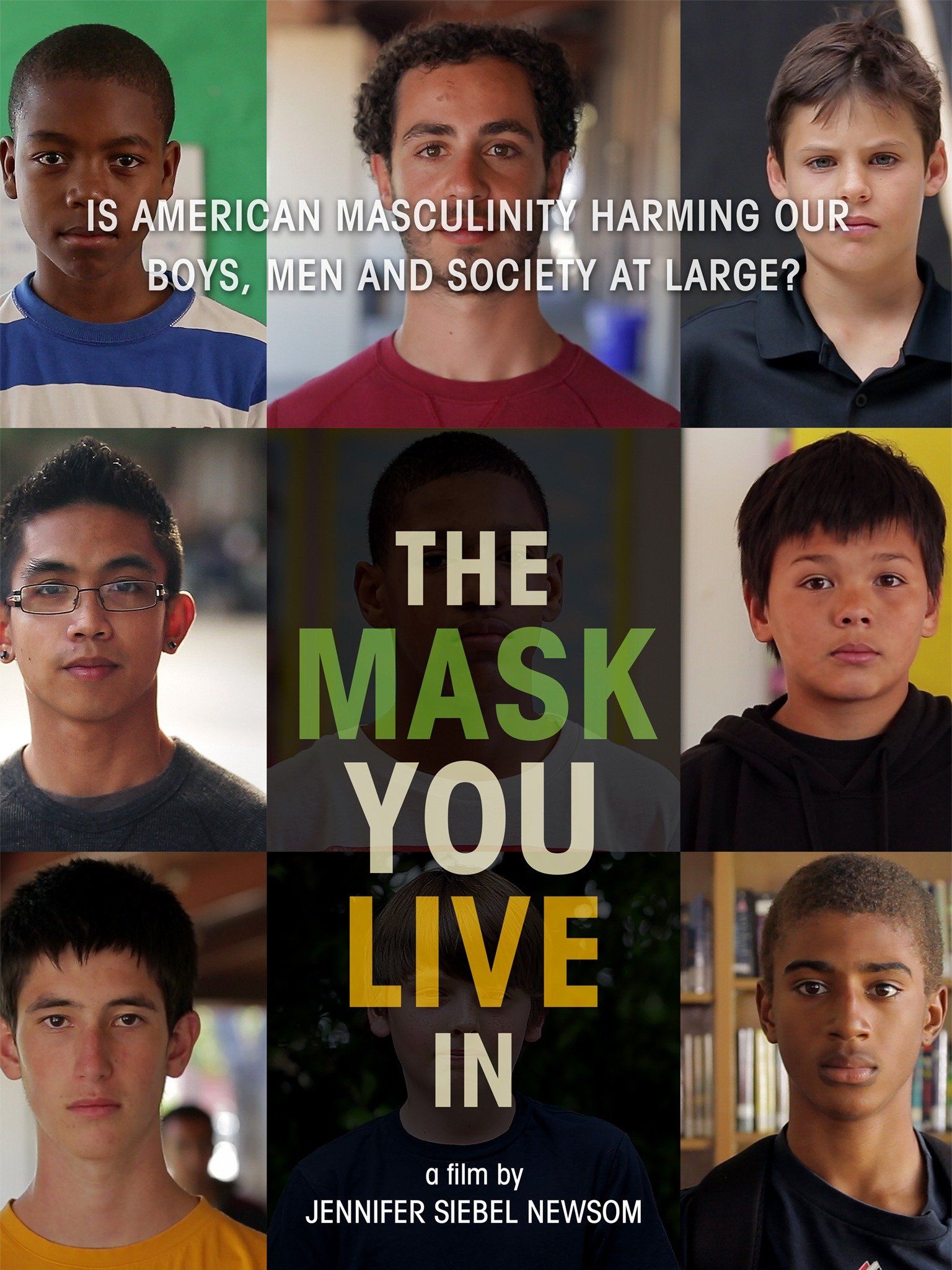 Affiche: the mask you live in