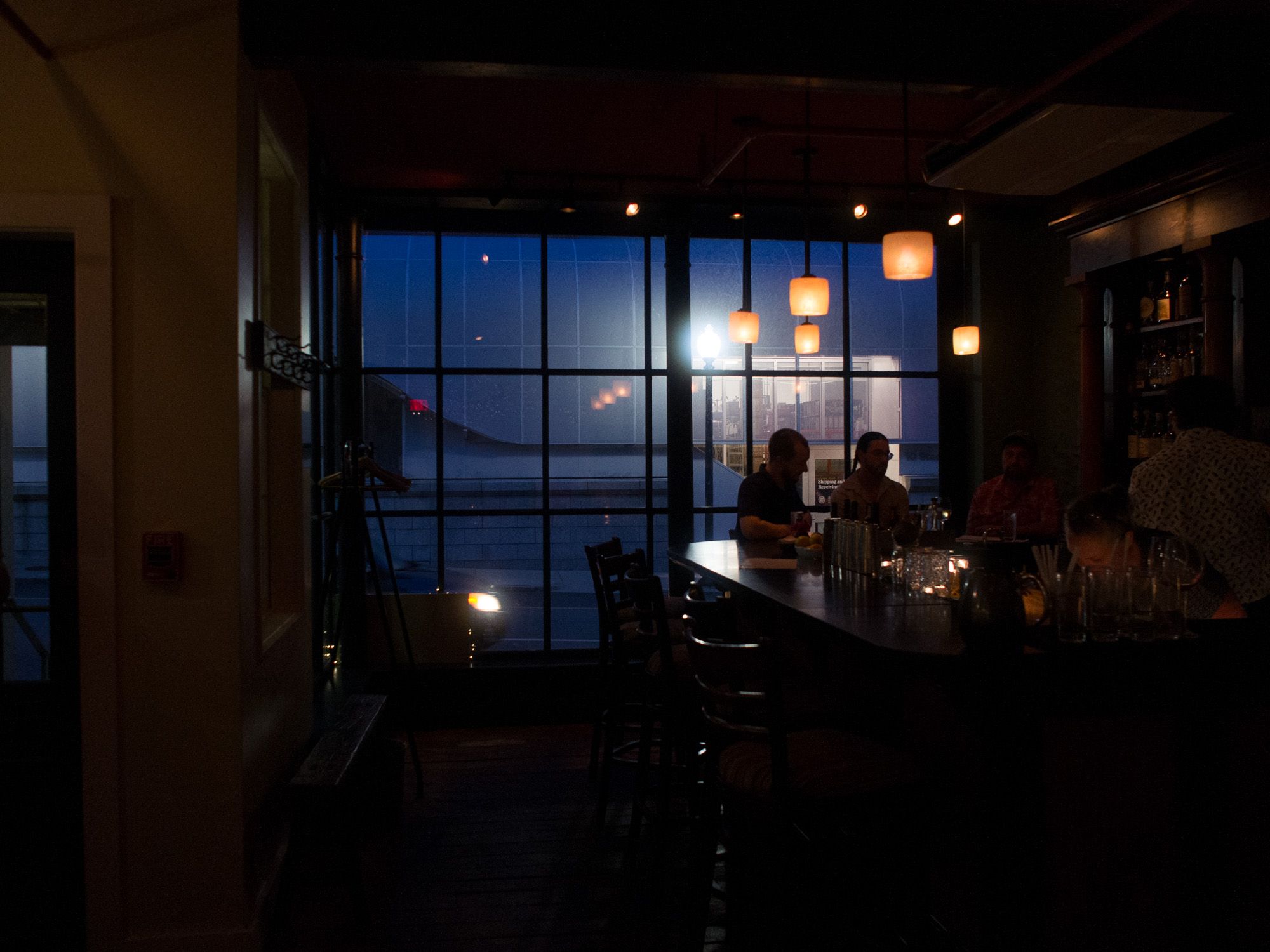 Ricoh GXR A12, 18.3mm, ƒ2.5, 1/60sec, ISO 542 — New Rivers Restaurant