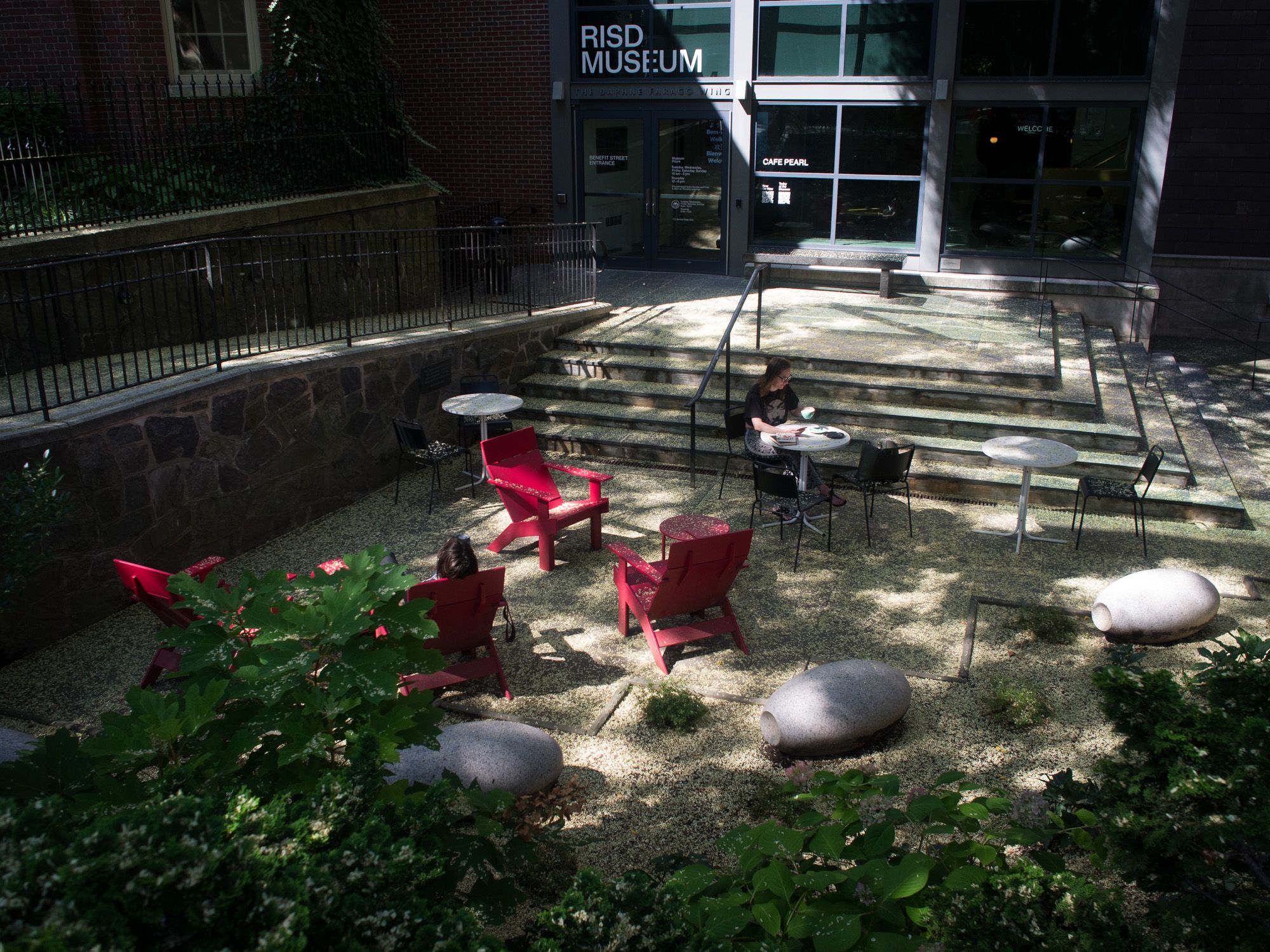 Ricoh GXR A12, 18.3mm, ƒ4, 1/310sec, ISO 200 — RISD Museum Patio