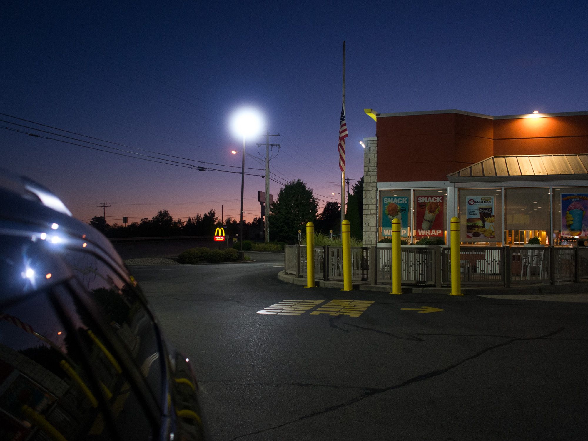 Ricoh GXR A12, 18.3mm, ƒ2.5, 1/125sec, ISO 1000 — Rest Stop, Pennsylvania