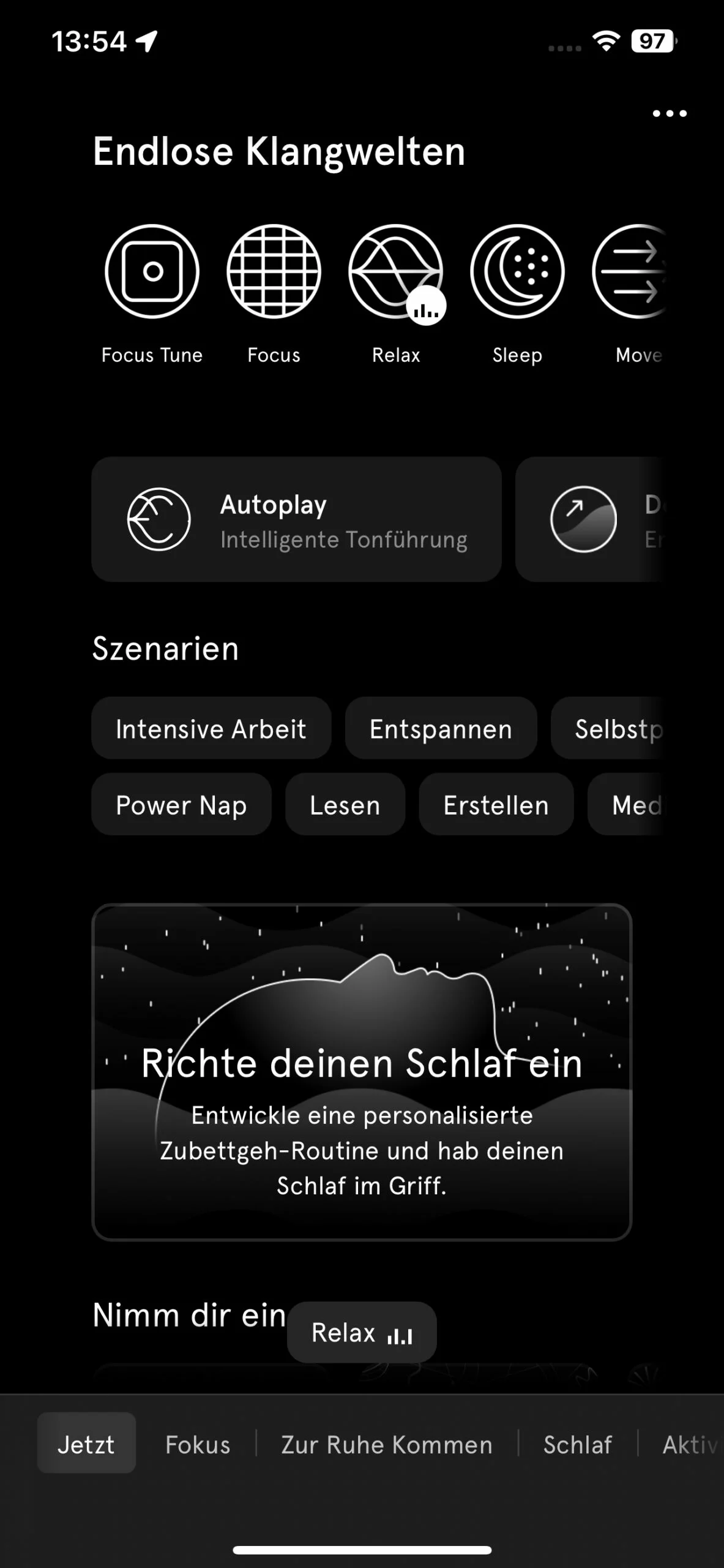 Eine Klangwelten App