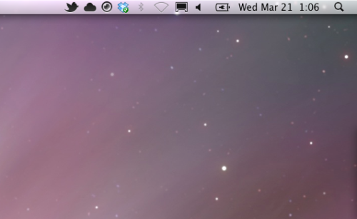 Mac OS x Screenshot