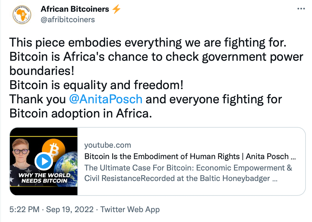 African Bitcoiners