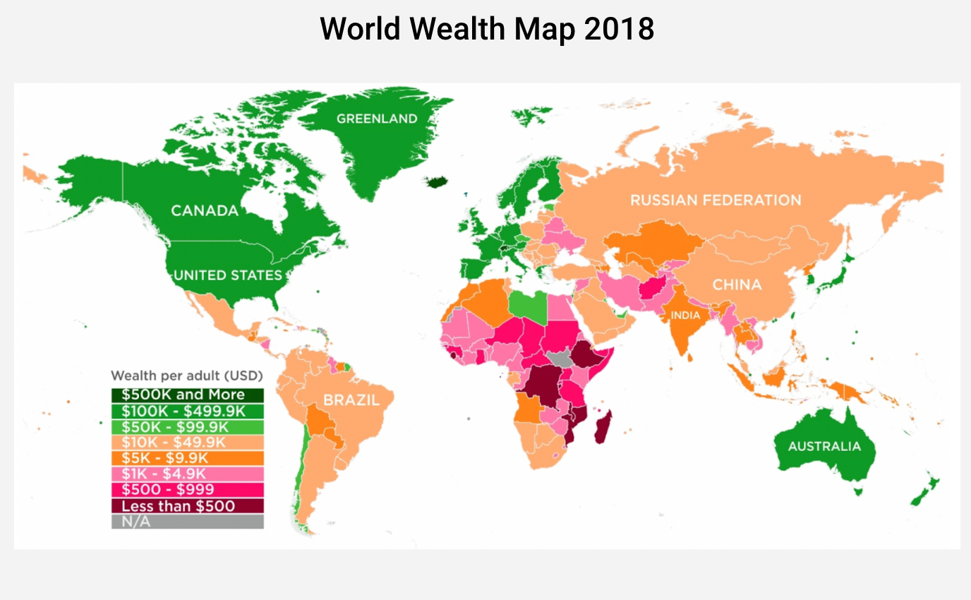 An astonishing level of inequality between the have’s and the have-not’s, 2018