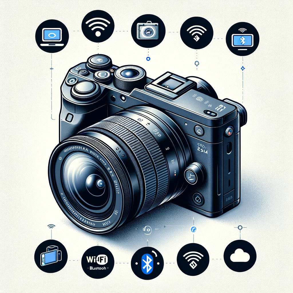 Una cámara fotográfica Descripción generada automáticamente con confianza media