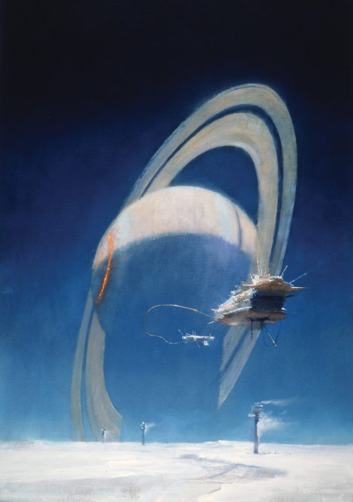Science fiction painting by John Harris