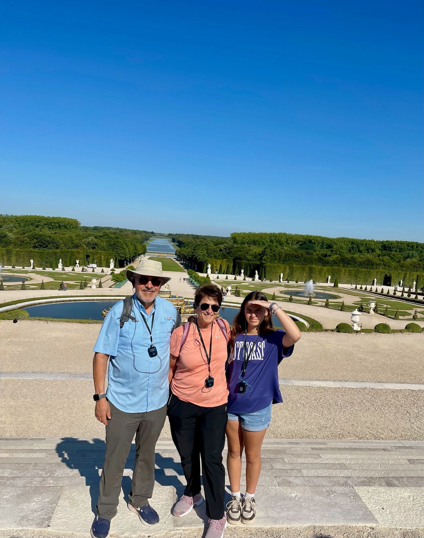 A group of people posing for a picture AI-generated content may be incorrect.