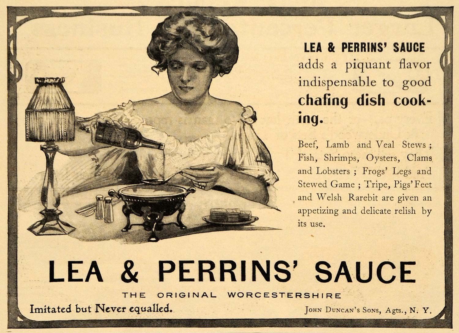 Lea&Perrins Werbung
