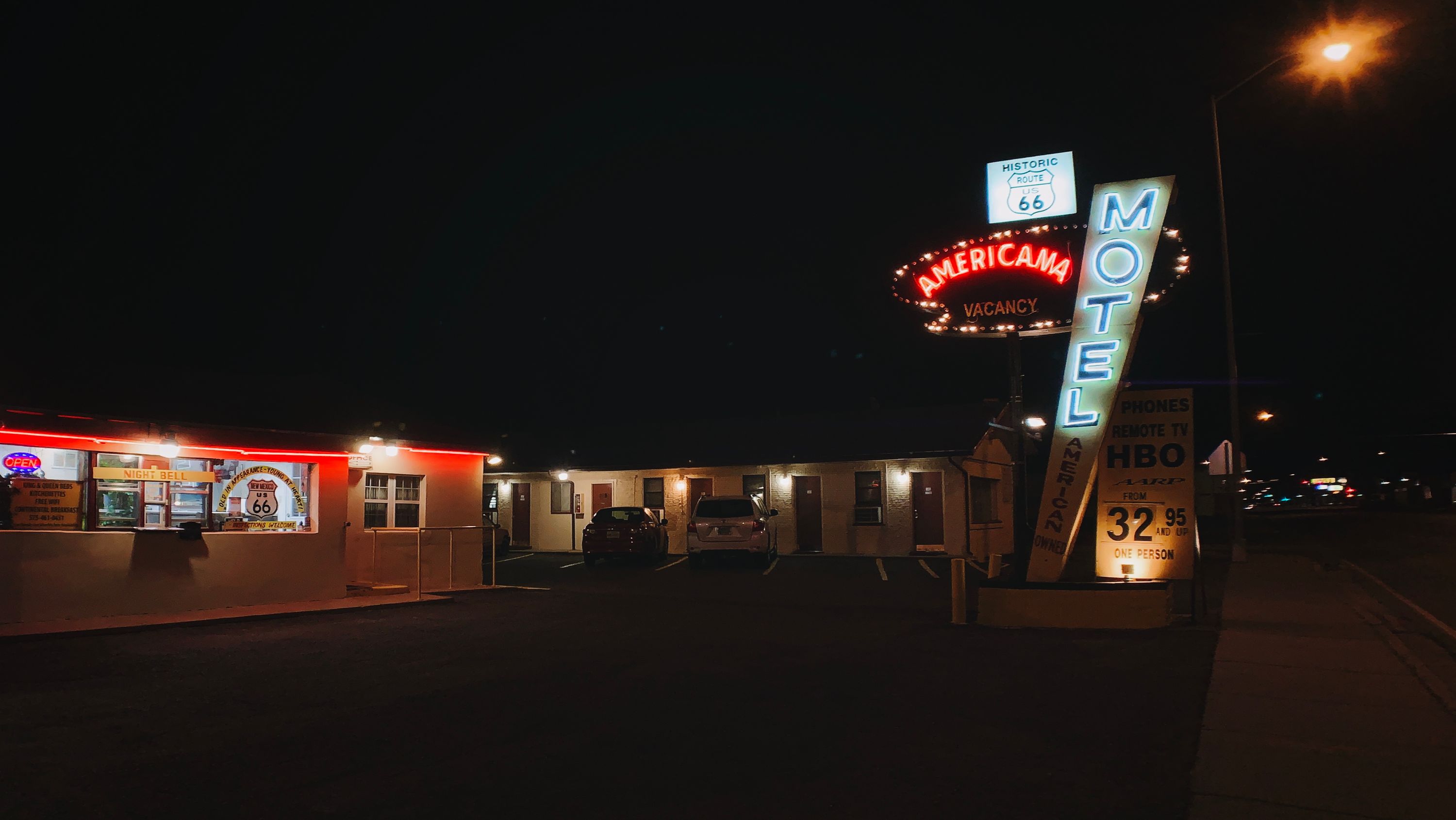 Americana Motel in Tucumcari, NM