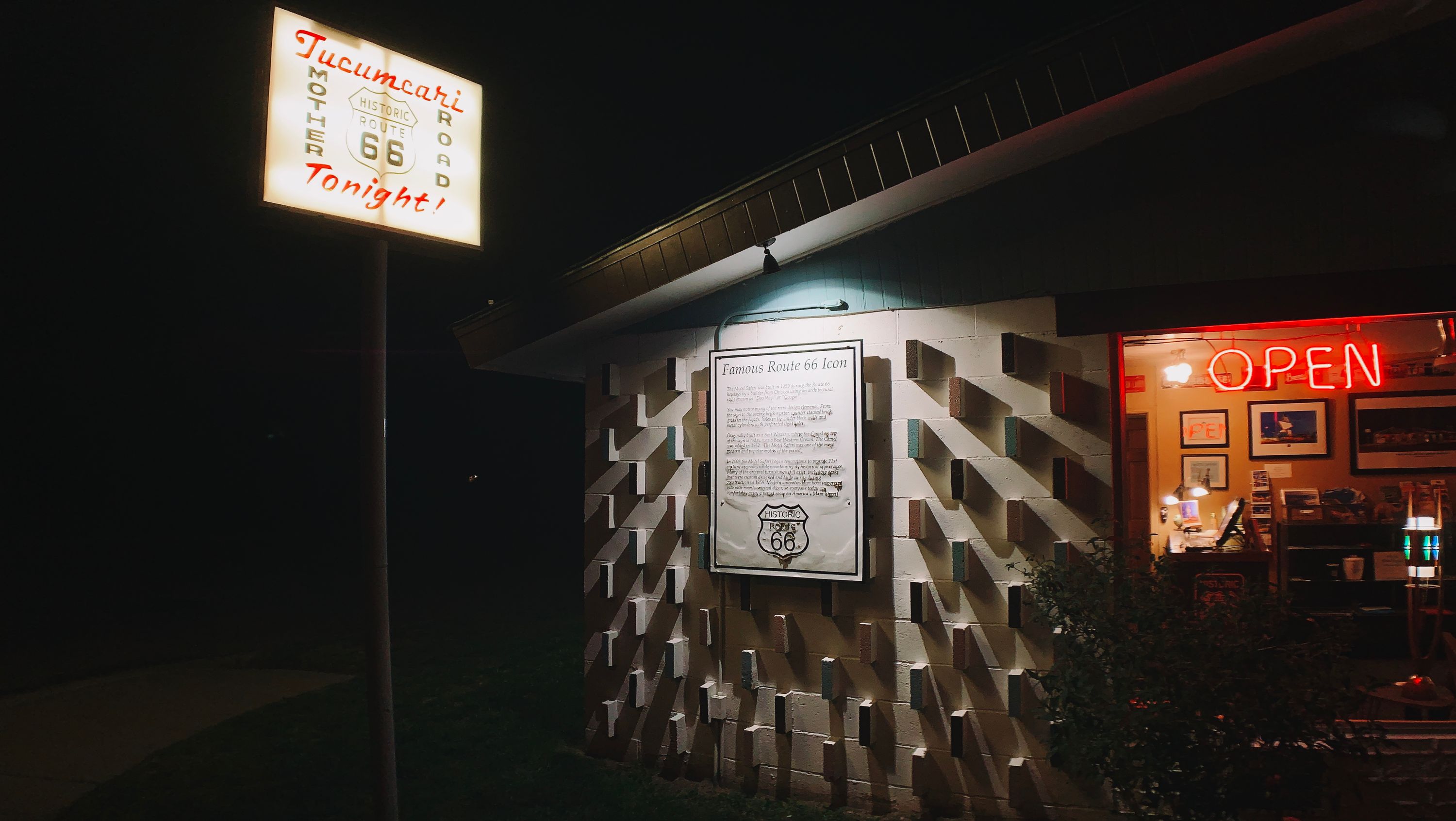 Motel Safari in Tucumcari, NM