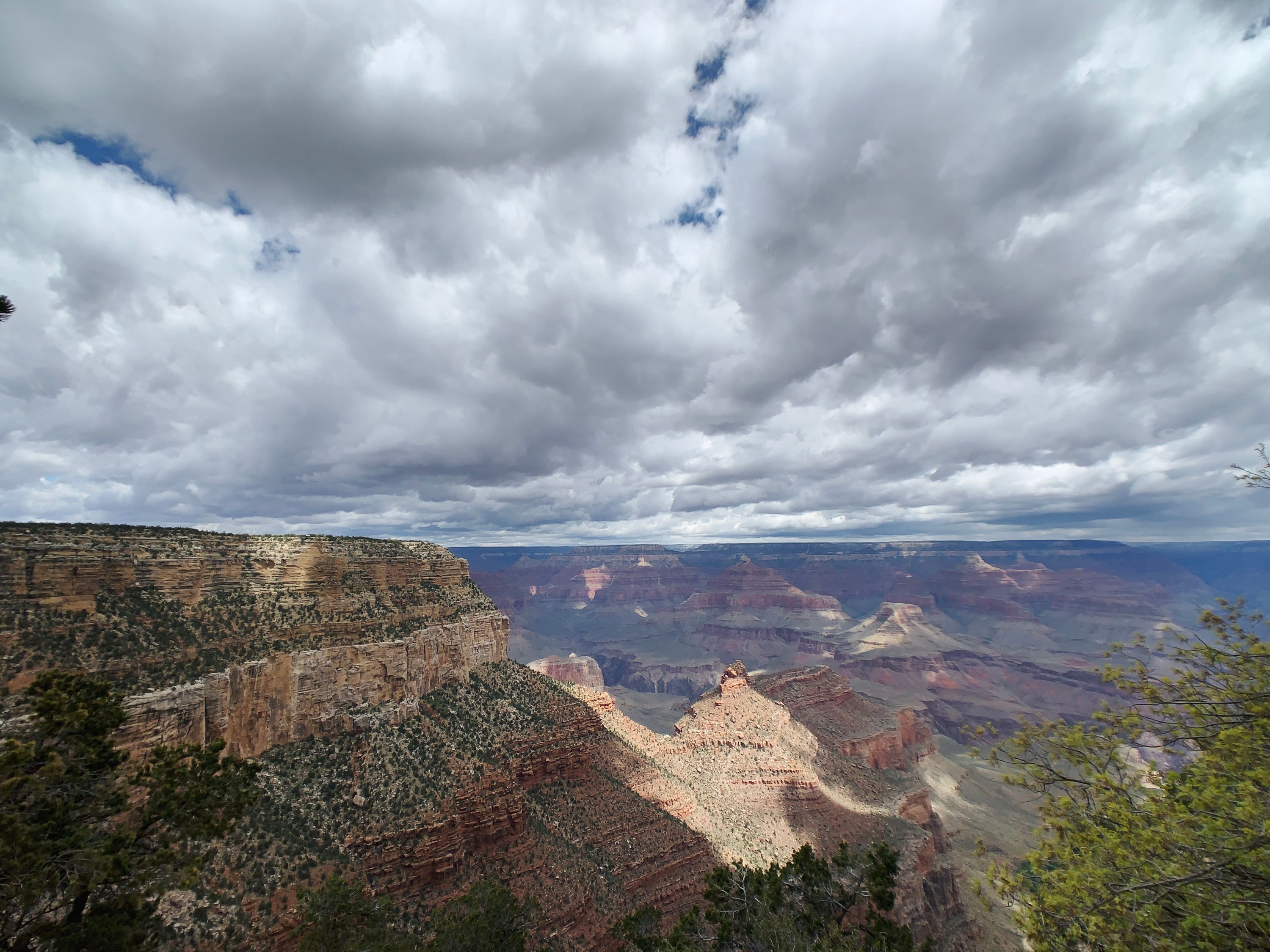 A View from the South Rim of the Grand Canyon