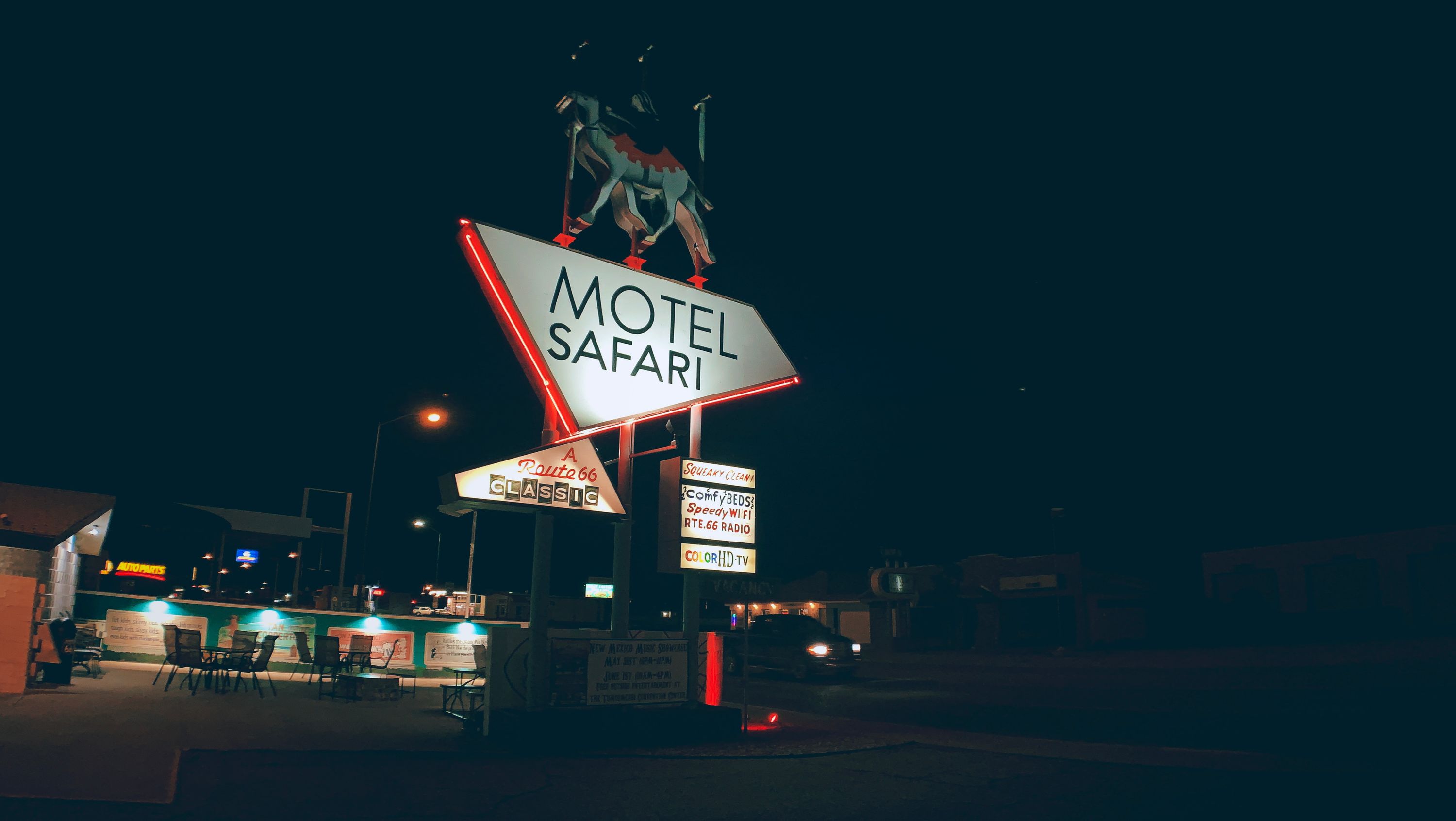 Motel Safari in Tucumcari, New Mexico