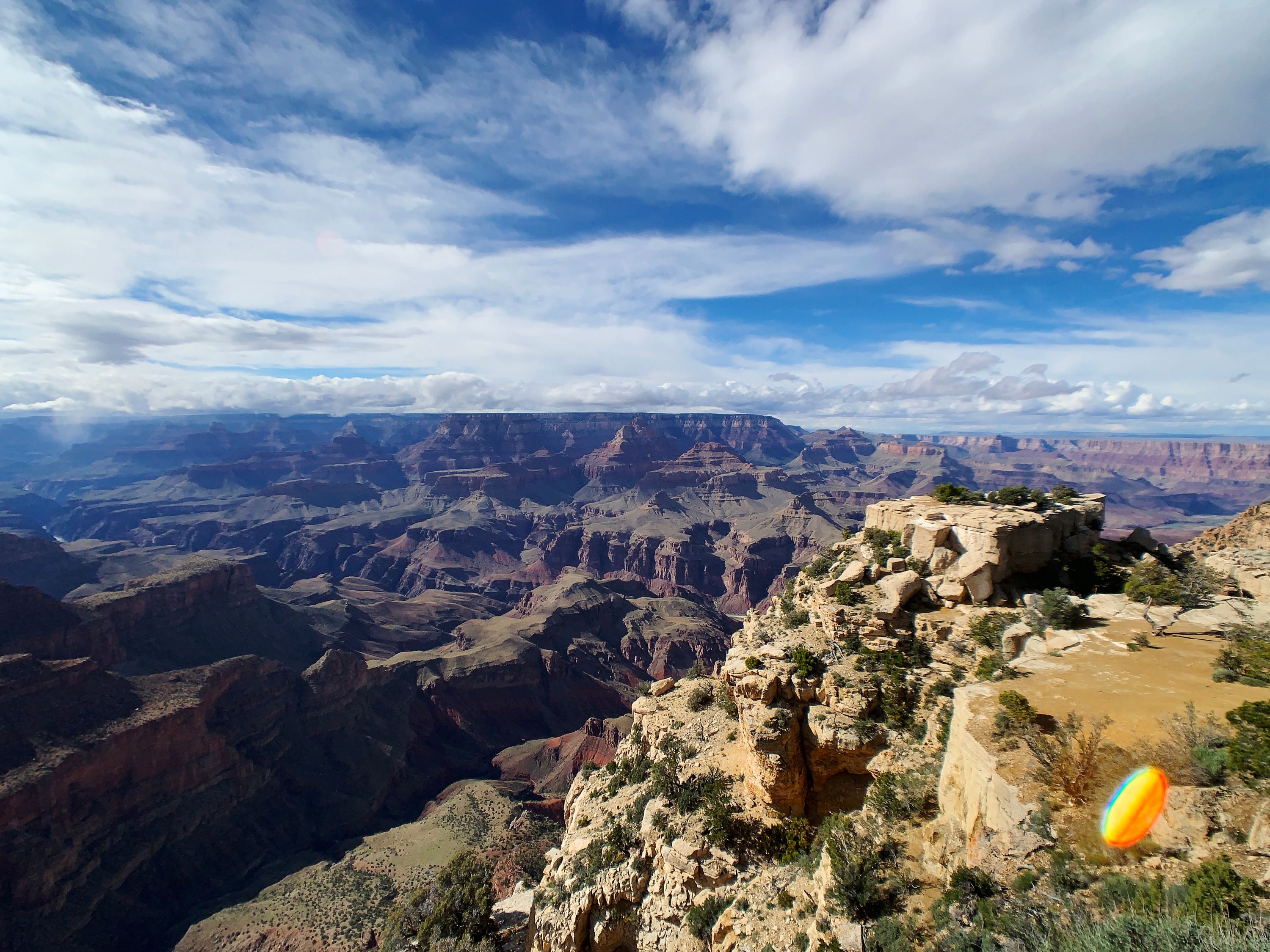 A View of the Grand Canyon near Moran Point