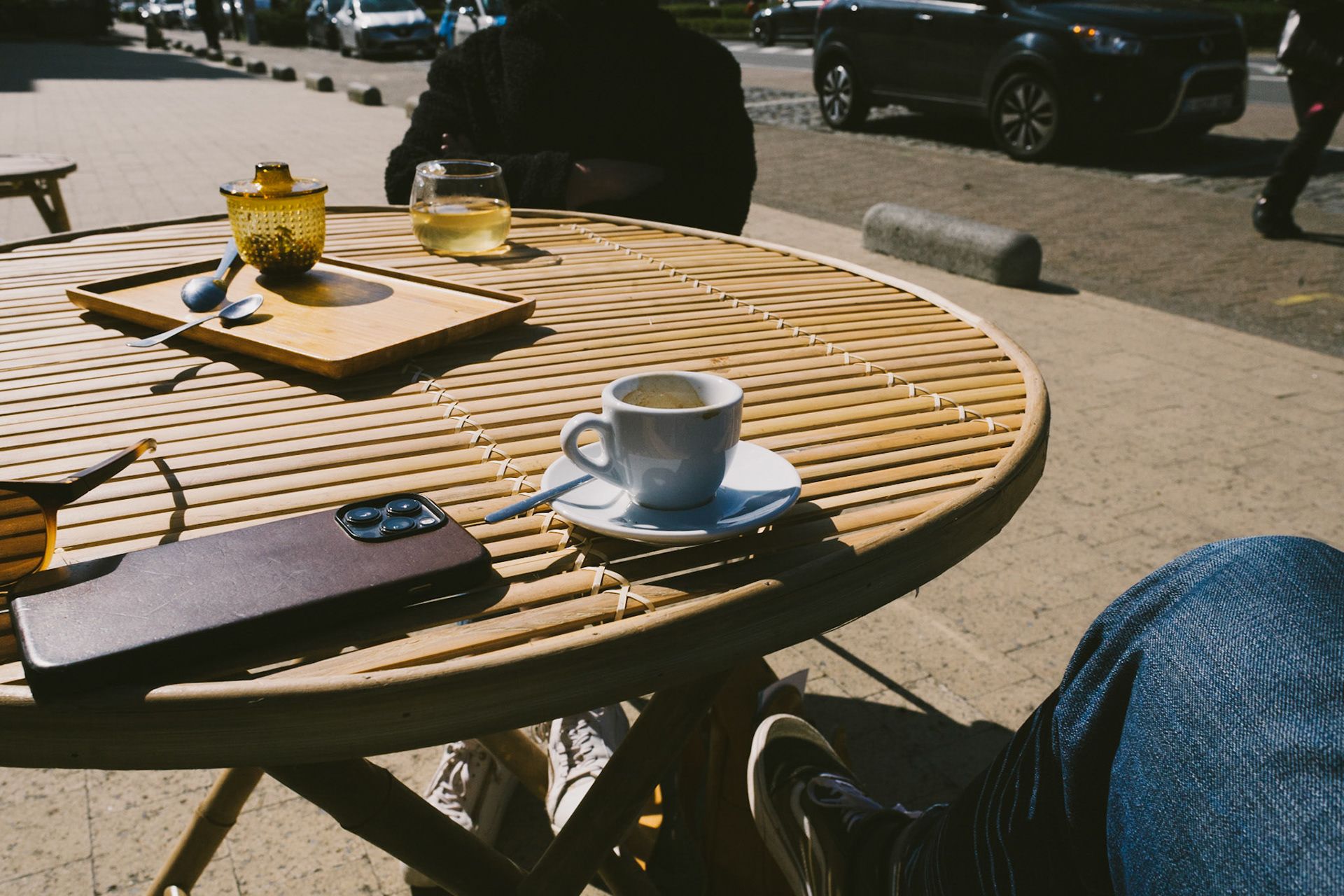 Un café en terrasse