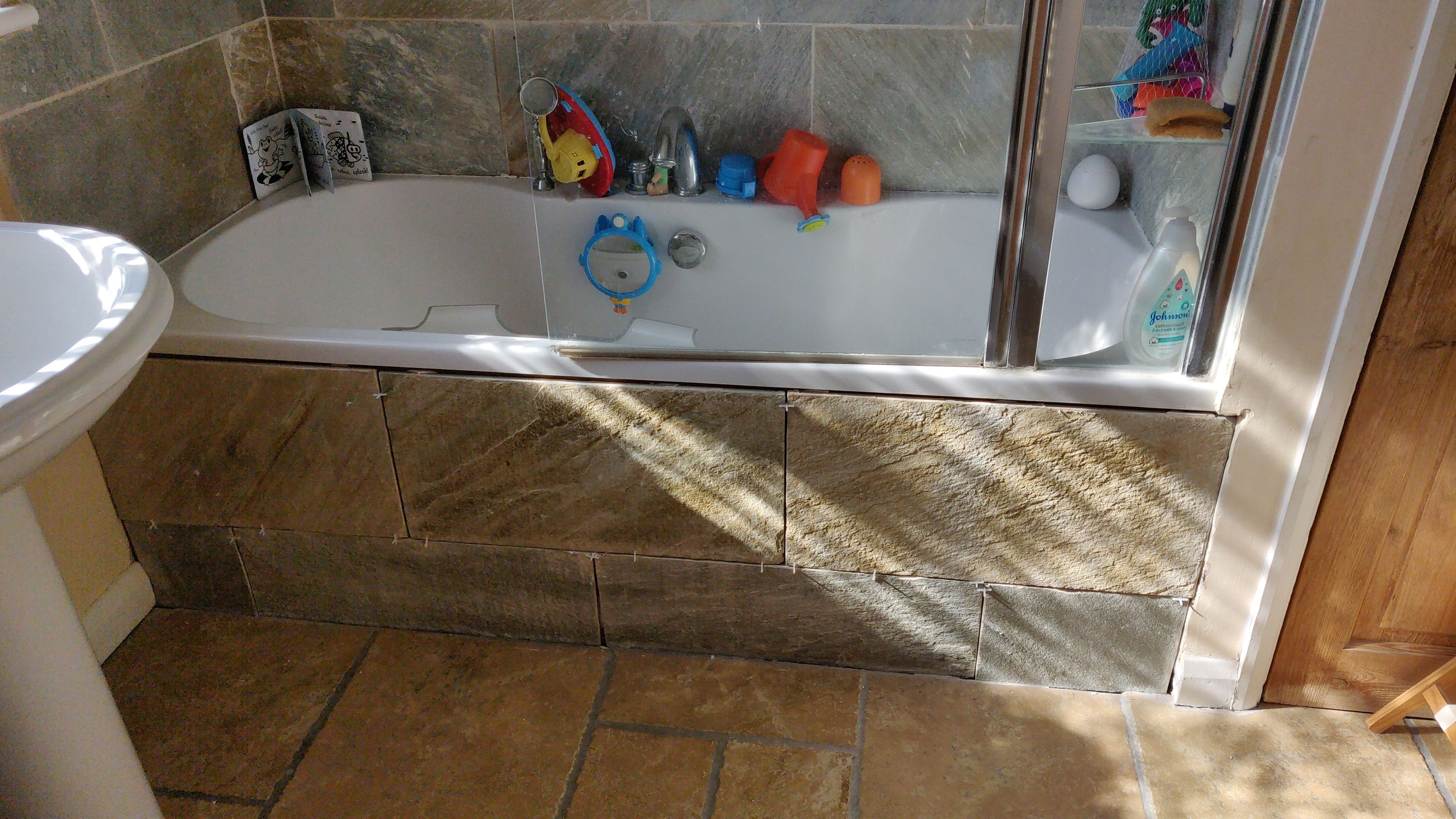 Tiled bath