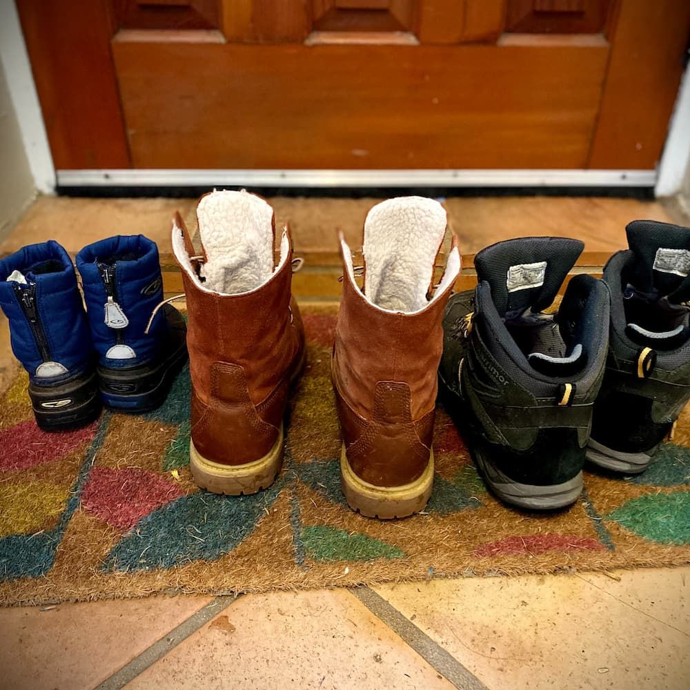 Twee line-up of the family’s winter boots