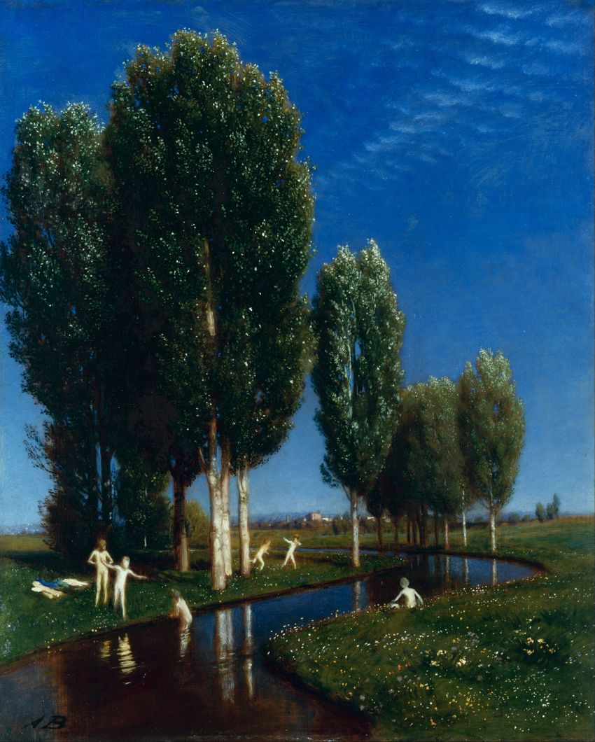 Arnold Böcklin - Summer Day - Google Art Project