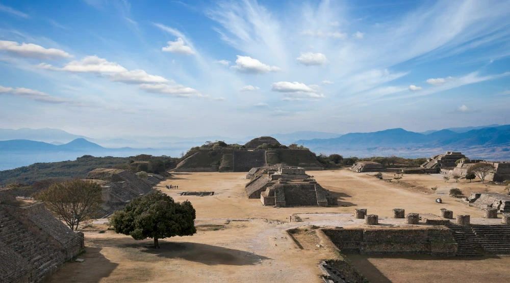 Monte Albán in Oaxaca, Mexico