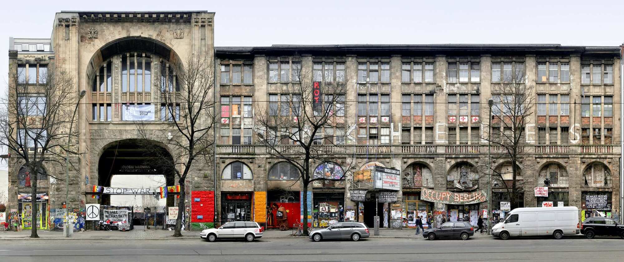 Tacheles, before renovation. Courtesy of Herzog & de Meuron architects.