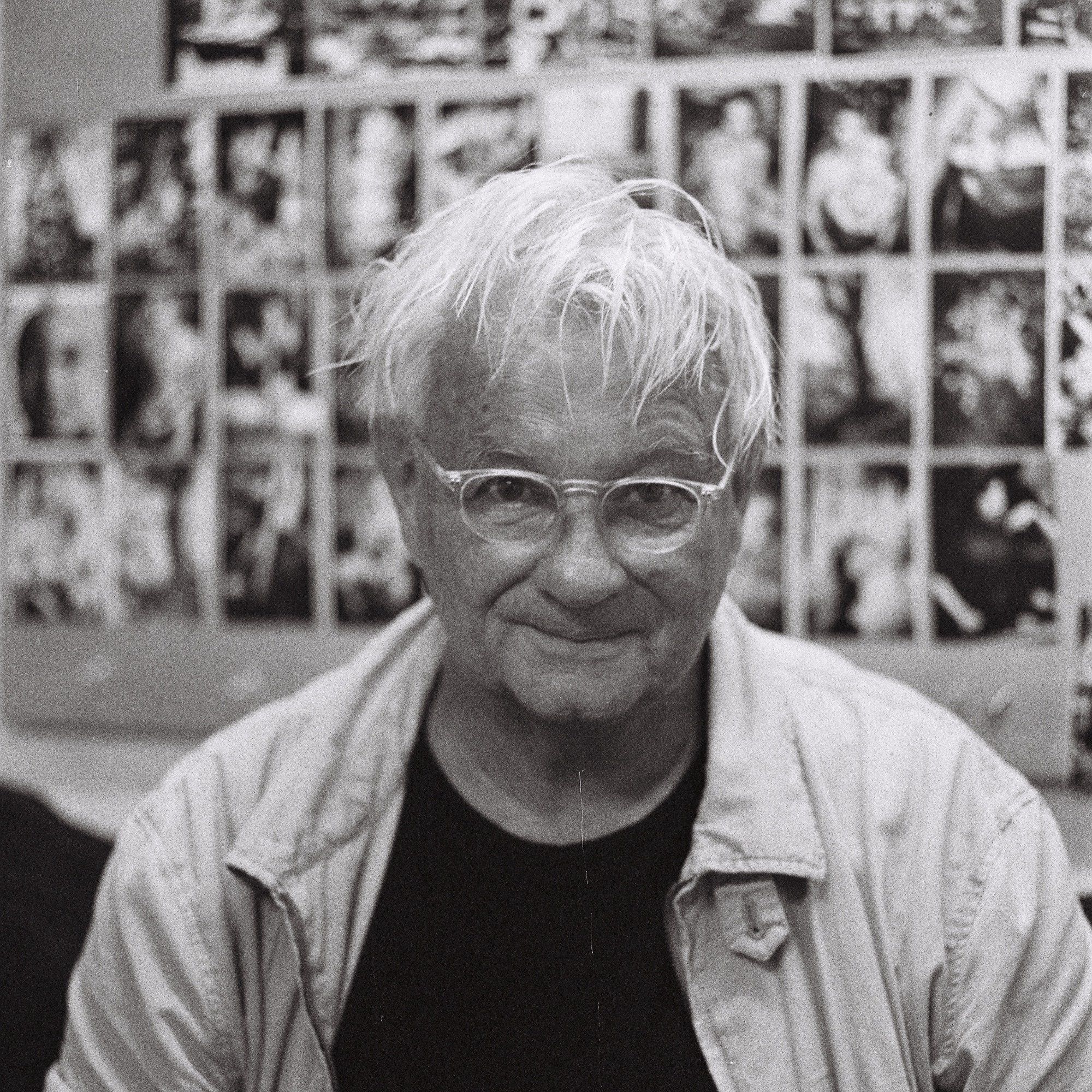 Anders Petersen in his Stockholm studio.