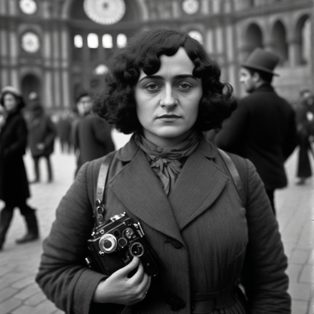 Tina Modotti as a tourist in contemporary Berlin