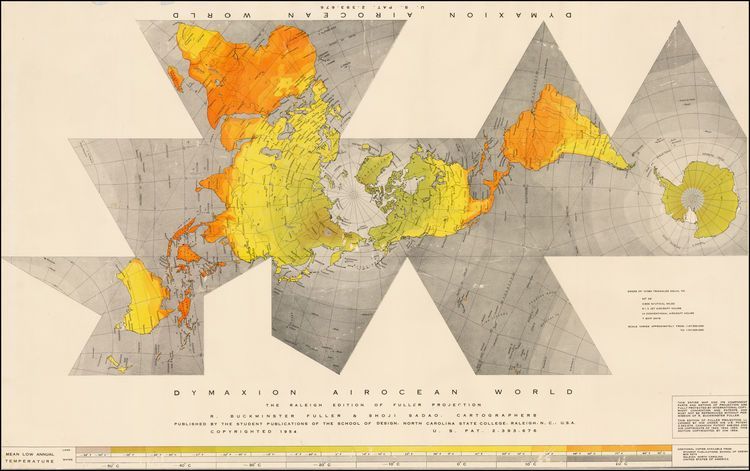 Dymaxion World Map