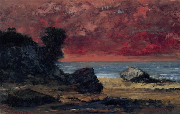 Gustave Courbet, After the Storm