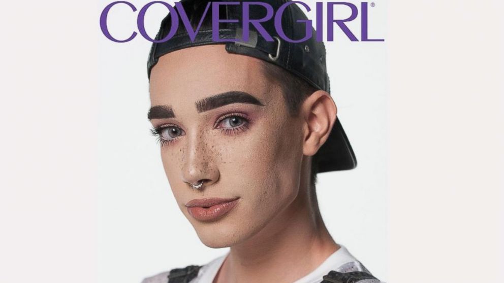 PHOTO: The first male COVERGIRL model James Charles.